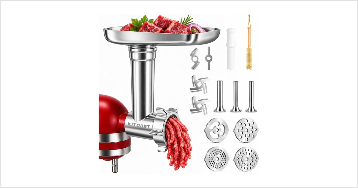 Read more about the article Kitchen Aid Meat Grinder Attachment for KitchenAid Stand Mixer 2026